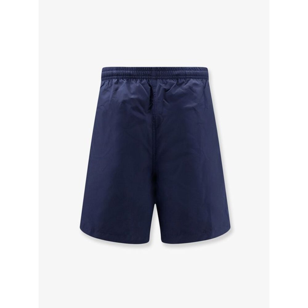 Ami Paris Men Nylon Swimsuit With Tone-On-Tone Logo Patch